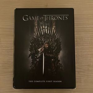 Game of Thrones The Complete First Season DVD set. Like new.